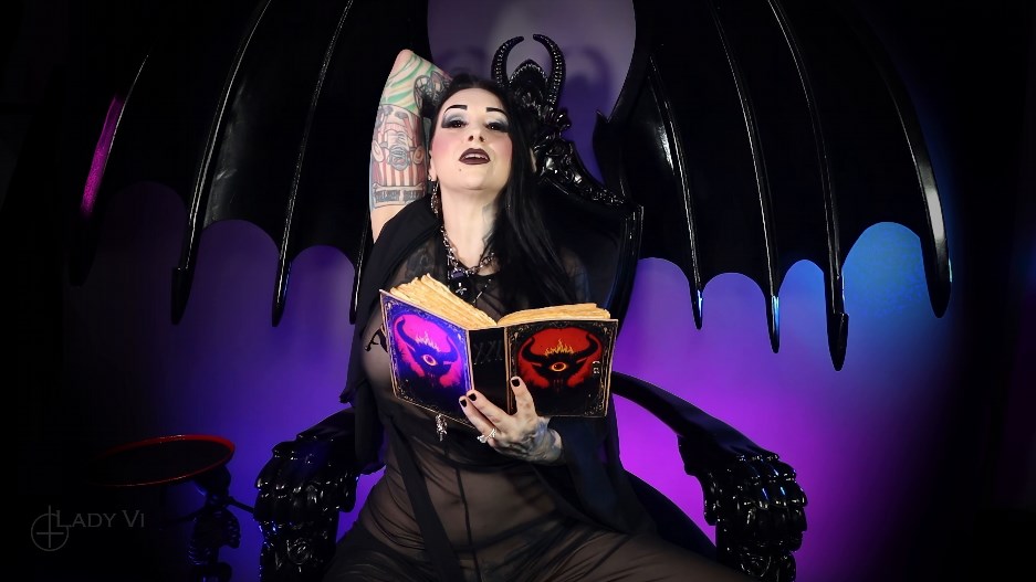 Satanatrix – Lady Vi – Sin Hunger and Human Nature – Devotional Masturbation Ritual